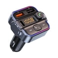 thumbnail image 1 of Transmisor FM Tsnam Bluetooth 5.3 con micrófono dual manos libres, 1 of 9