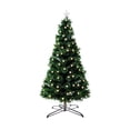 thumbnail image 4 of Árbol de Navidad de 180 cm con  y FLuces LED fibra Óptica, 200 Ramas y Estrella Decorativa,, 4 of 7