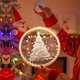 thumbnail image 4 of 2024 Feliz Navidad LED decoración luz reno Santa muñeco de nieve decoración navideña luz para interior y exterior, 4 of 4