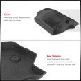 thumbnail image 3 of AJP Distributors 4PCS All Weather Season Proof Guard Protection 3D Molded Rubber Floor Mats Liner Front+Rear Compatible/Replacement For Jeep Wrangler JL 2-Door 2018 2019 2020 2021 2022 18 19 20 21 22, 3 of 8
