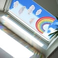 thumbnail image 5 of Pegatinas de Nubes Arcoíris para Ventanas, Atrapasoles con Prismas de Acuarela, Vinilos Anticolisión para Ventanas de Vidrio., 5 of 5