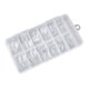 thumbnail image 1 of 120pcs/set Extra Short Square Half Matte Acrylic Pre Filed Soft Gel Nail Tips - Easy Press On Nails for Full Cover, 12 Sizes, Beginner Friendly, Nail, 1 of 3