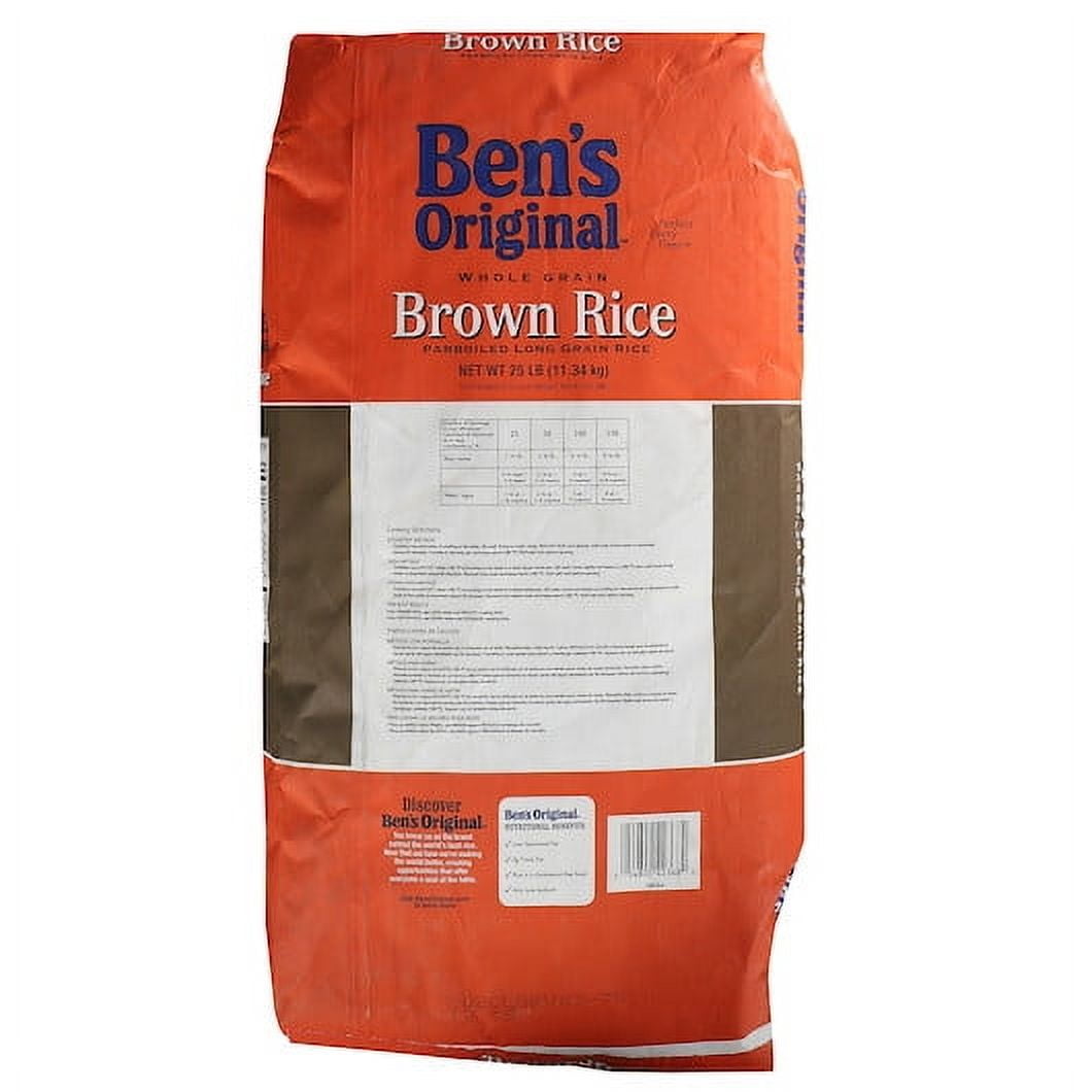 Ben s Original Whole Grain Brown Rice, 25 Pound
