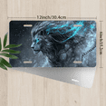 thumbnail image 2 of 1 Pcs 2D Flat License Plate Covers & Frames, Blue Eyed Lion For Decorative Front, Waterproof For Decoration Aluminum License Plate Covers & Frames Cover For Men Women, 12" X 6", 2 of 6
