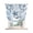 Navy, Blue, White, variant on Blue Crab Coastal Tie Up Curtains for Kitchen Windows,Adjustable Rod Pocket Valance 45 Inch Short, Summer Beach Coral Conch Shell Window Treatment Balloon Roman Blind Shade, 52" x 45"