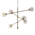 thumbnail image 1 of Home Essence Cyrus Chandelier 6 Bulbs Clear, 1 of 4