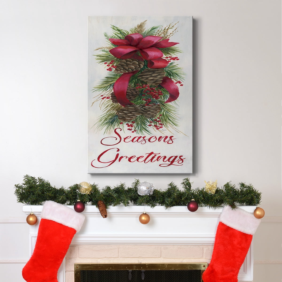Seasons Greetings- Gallery Wrapped Canvas