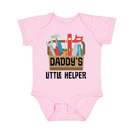 

Inktastic Daddys Little Helper Outfit Tool Box Gift Baby Boy or Baby Girl Bodysuit