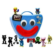 POPPY PLAYTIME - Minifigure Case Set Featuring Huggy Wuggy (10 Figures with Exclusive, Series 1)