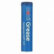 Mobilgrease XHP 222, Blue, Lithium Complex, Multipurpose Grease, 13.7 oz, 2 NLGI Grade