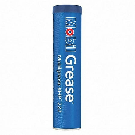 Mobilgrease XHP 222, Blue, Lithium Complex, Multipurpose Grease, 13.7 oz, 2 NLGI Grade