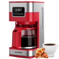 thumbnail image 1 of Cafetera programable SHARDOR para 10 tazas en color rojo, 1 of 8
