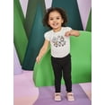 thumbnail image 2 of Garanimals Baby Girl Ruffle Trim Ribbed Leggings, Sizes 0M-24M, 2 of 4