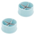 thumbnail image 4 of Bewildely Cascanueces Sheller Castaño Cruz Cuchillo abierto Cortador rápido de castañas Abridor de nueces Sheller Nuez Alicates Utensilios de cocina azul 2piezas Bewildely CBP027635, 4 of 6