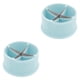 thumbnail image 3 of Wosthever Abridor de castañas de plástico de acero inoxidable, desgranador abierto de nueces, galleta de castañas portátil de mano, azul azul 2piezas Wosthever CBP027635, 3 of 6
