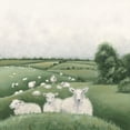 thumbnail image 2 of Hollihocks Art 26x26 Gold Ornate Wood Framed with Double Matting Museum Art Print Titled - Down on the Farm II, 2 of 4
