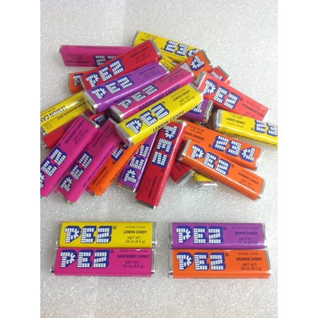 Pez Candy Refills Pez Rolls Assorted Flavors 1 pound bulk pez