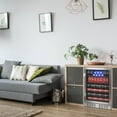thumbnail image 4 of Newair 177 Can Beverage Refrigerator, Built In Mini Fridge in Stainless Steel, 4 of 14