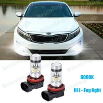 2PCS 6500K  H11 H8 LED Fog Driving Light Lamp Bulbs for KIA Optima 2011-2015
