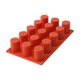 thumbnail image 1 of 1 Piece Of 15 Cylindrical Silic Molds, Cakes, Ba Utensils, Cylindrical French Sweet Molds, Porous Cs, Silic Molds, 1 of 5