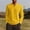 Yellow, variant on YLSDY Men's Long Sleeve Henley T-Shirt Notch Neck Casual Slim Fit Lightweight Top Purple XXXL