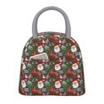 thumbnail image 1 of Fotbe Merry Christmas Bolsa de Almuerzo con Estampado, Lonchera Aislada, Contenedor de Comida Reutilizable Tipo Cooler a Prueba de Fugas, 1 of 6