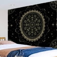thumbnail image 3 of Tapiz de pared Mandala con doce constelaciones 150x130 cm, 3 of 3
