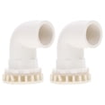 thumbnail image 1 of 2 Pcs Aquarium Pipe Connectors Elbow Fish Tank Connectors Fish Tank Elbow Tubes, 1 of 9