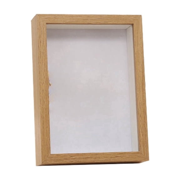 Small Shadow Box 5"x7" Picture Frame, Memory Box Display Case for Flowers, Tickets, Memorabilia, Keepsakes, Medals, Art & Photos