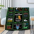 thumbnail image 4 of Doctor Gifts, Doctor Themed Blanket for Doctor Appreciation, Retirement Retirement, Thank You Doctor Gifts for Women Men Boyfriend Son Husband, Anniversary Birthday 60"X50", 4 of 5