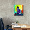 thumbnail image 3 of Epic Graffiti 'Pop Art Black Cat' by Furbaby Affiliates, Canvas Wall Art, 20"x24", 3 of 8
