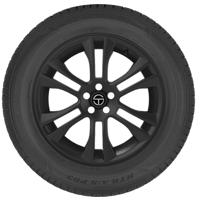 255/40R19 Sumitomo HTR AS P03 100W XL All Season High Performance Tire