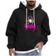 thumbnail image 2 of Sudadera con capucha para hombre, informal, a la moda, con estampado, con cordón, de manga larga, de poliéster, 2 of 5