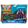 Monster Jam Creatures Grave Digger & Grim Diecast Car & Figure