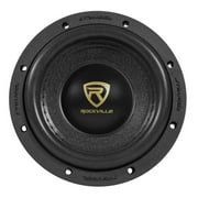 Rockville W65K9D4 6.5 1000w Peak Car Audio Subwoofer Dual 4-Ohm Sub 250w RMS CEA Rated