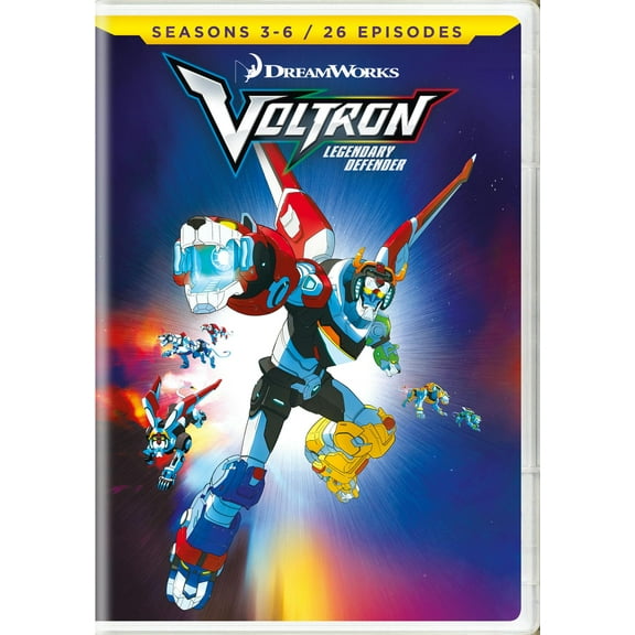 Voltron: Legendary Defender - Seasons 3-6 (DVD), Dreamworks Animated, Action & Adventure