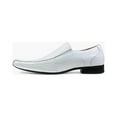 thumbnail image 5 of Stacy Adams Templin Bike Toe Loafer Shoes White  24507-100, 5 of 7