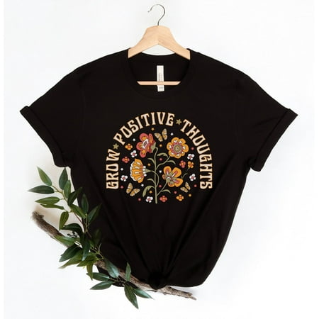 

Grow Positive Thoughts Shirt Mental Health Shirt Growth Mindset Tshirt Mental Health Matters Shirt Positive Affirmation Shirt Self Love