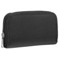 thumbnail image 2 of Foxnovo 22-Slots SD SDHC MMC CF Micro SD Memory Holder Pouch Case Zippered Storage Bag Protector (Black), 2 of 2