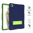 thumbnail image 6 of Allytech Galaxy Tab A7 10.4" Case 2020 SM-T500 T505 T507, Protection Drop Proof Kickstand [Without Screen Protector] Kids Friendly Cover Case for Samsung Galaxy Tab A7 10.4" T500, Navyblue/Olivine, 6 of 7