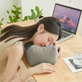 thumbnail image 6 of 15.75x8.66 Inch Office Chair Lumbar Support Cushion, Memory Foam Backrest Pillow for Car Seat, Ergonomic Lower Back Support Pad, Breathable Nylon Spandex Cover, Gray, 6 of 6