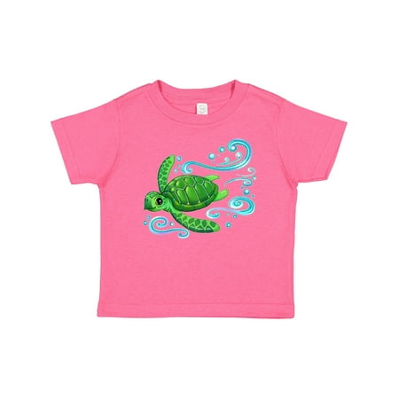 

Inktastic Sea Turtle Swimming Gift Baby Boy or Baby Girl T-Shirt