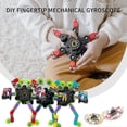 thumbnail image 2 of "Deformable Fidget Spinner - Decompression Fingertip Spinner, Children's Unique DIY Chain Cool Fidget Robot, Stress Relief & Anti Anxiety Toys for Adul"Blue, 2 of 5