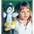 thumbnail image 7 of DolliBu Penguin Plush Hand Puppet For Kids - Soft Furry Stuffed Animal Hand Puppet Toy for Puppet Show Games Puppet Theaters for Kids, Adult Cute Puppets Educational Toy to Teach Children & Toddlers, 7 of 7
