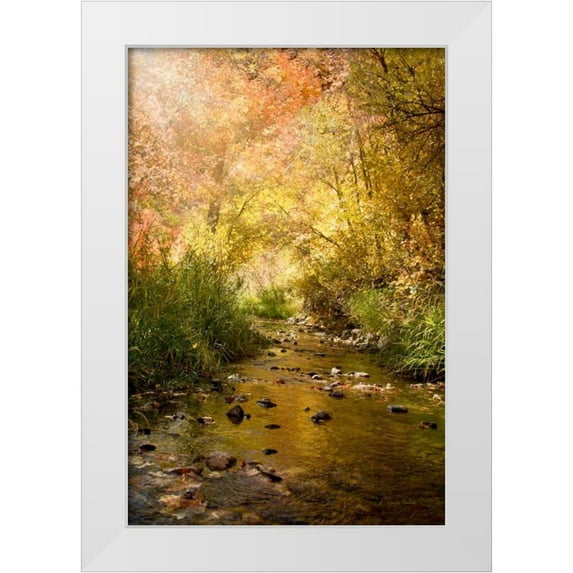 Murdock, Ramona 13x18 White Modern Wood Framed Museum Art Print Titled - Streams of Light II