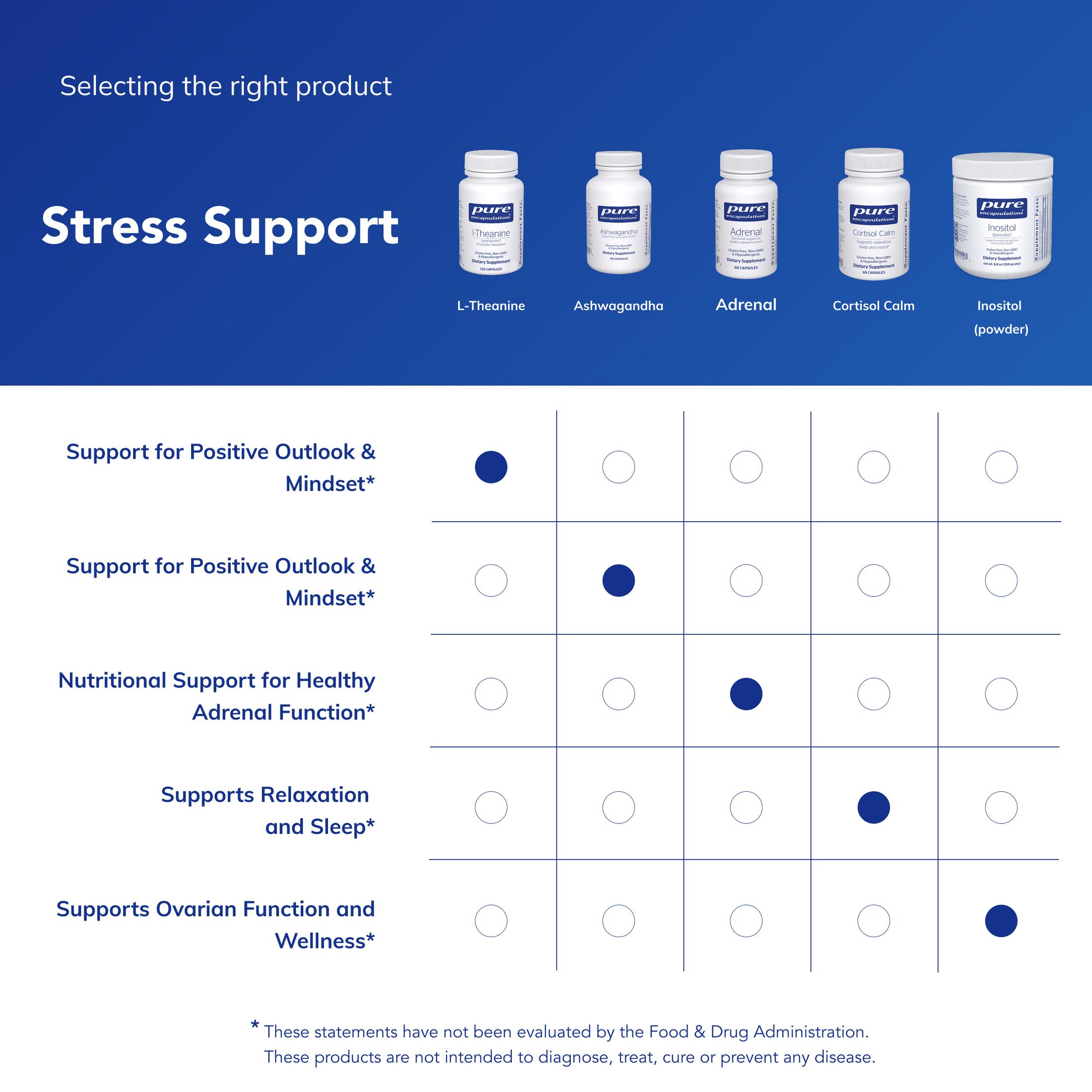 Pure Encapsulations L-Theanine - Amino Acid Supplement to Support Relaxation, Stress & Nervous System* - 120 Capsules