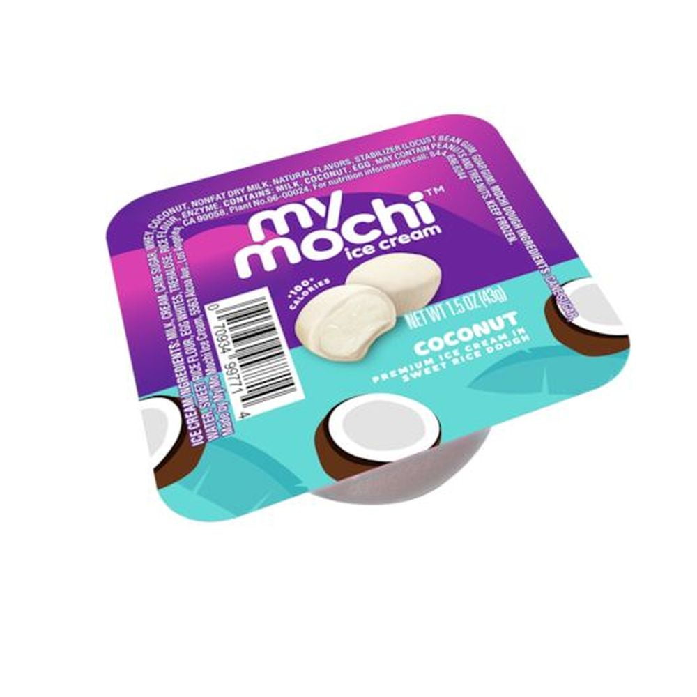 My Mochi Coconut Ice Cream, 1.5 Ounce 72 per case