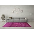 thumbnail image 3 of Ahgly Company Indoor Round Persian Pink Traditional Area Rugs, 7' Round, 3 of 4