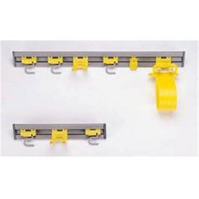 Rubbermaid Commercial Products RCP 1993 GRA Closet Organizer & Tool Holder 34 In Gra