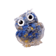 thumbnail image 2 of Estatua de búho, recuerdo, colección de animales, regalo, decoración de escritorio, mini figura de búho azul, 2 of 9